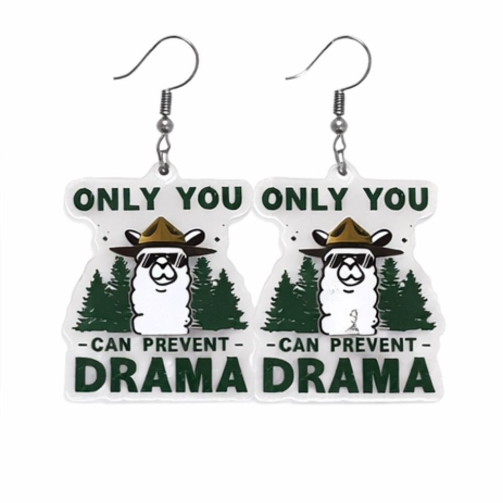 Llama Drama Earrings